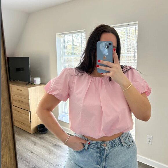 Short Sleeve Bubble Top | NWT - Picture 1 of 1
